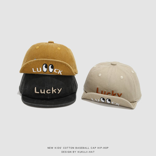 宝宝帽子春款鸭舌帽可爱男女宝夏季薄款翻檐帽婴儿棒球帽2026新款