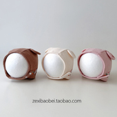 婴幼儿帽子秋冬款 护耳帽小月龄宝宝套头帽男女宝护囟门帽可爱超萌