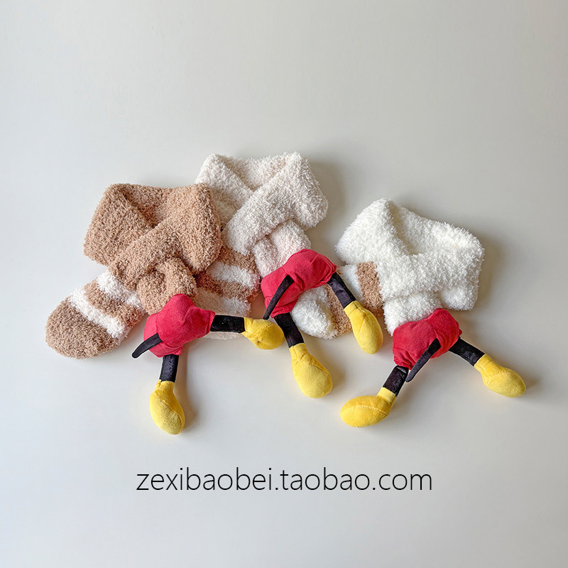 宝宝帽子秋冬款围巾加厚保暖可爱超萌卡通男女宝婴儿童围脖韩版潮,童装/婴儿装/亲子装,围巾,淘宝优惠券,粉丝福利购,淘宝优惠卷