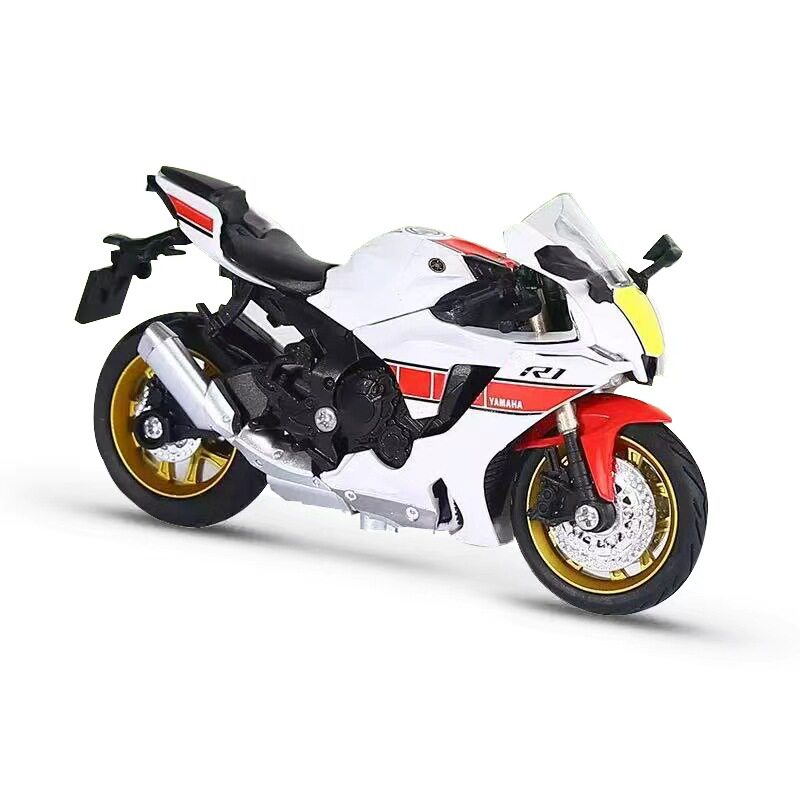 新款 合金1比18本田CBR1000摩托车街车儿童玩具车模型摆件