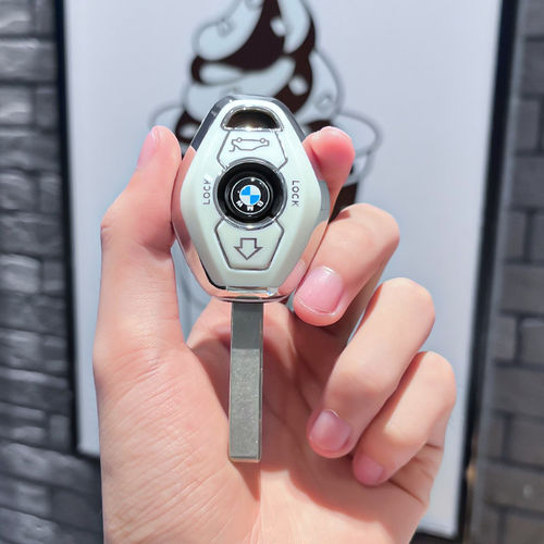 适用宝马老款X5 520 E53 3系5系汽车钥匙套Z3 Z4 E46 318保护壳包