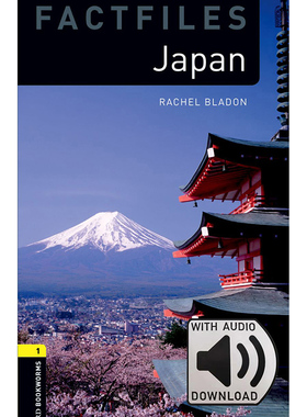 Oxford Bookworms Library: Level 1: Japan Factfile MP3 Pack 牛津书虫分级读物1级：日本附MP3下载激活码