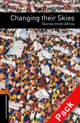 【外研社】Oxford Bookworms Library: Level 2: Changing their Skies: Stories from Africa audio CD pack  初二、初三
