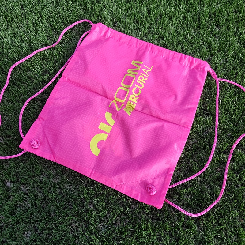 足球运动鞋收纳袋双肩抽绳背包