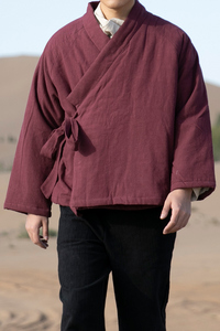 风男装棉麻汉服棉衣外套M10P135图片