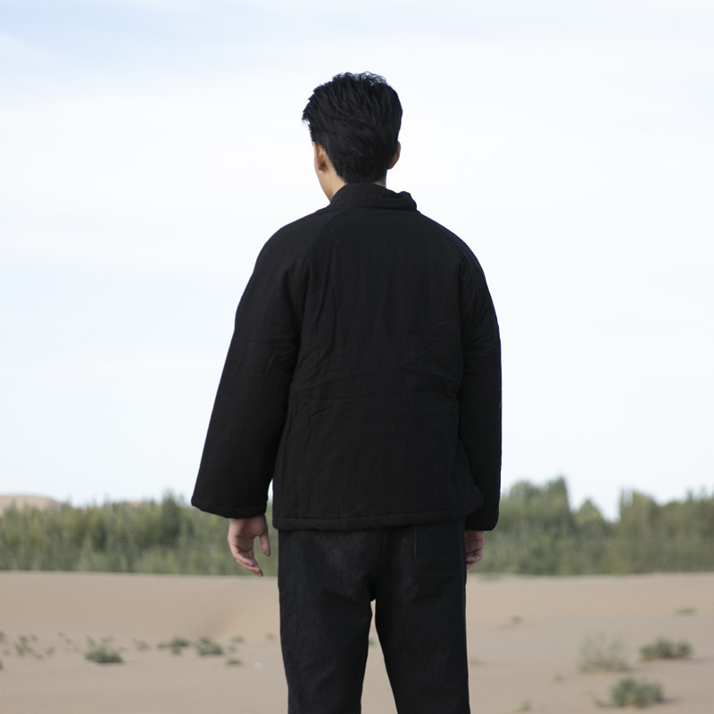 风男装棉麻汉服棉衣外套M10P135,男装棉衣,钱塘802