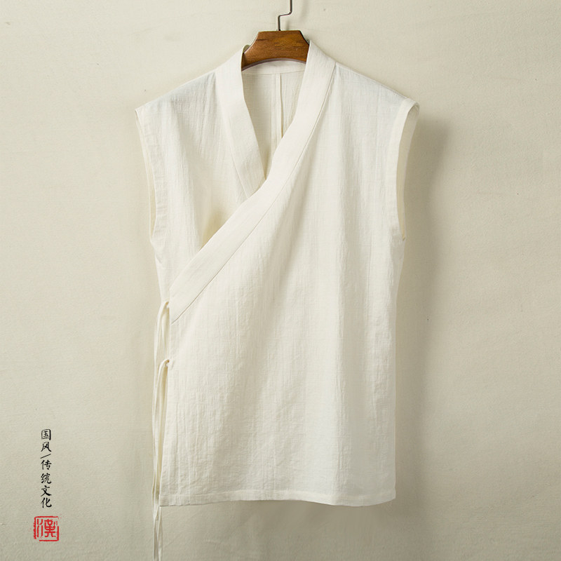 2025春夏新款风男装棉麻男士汉服C56P60,男装民族服装,钱塘802