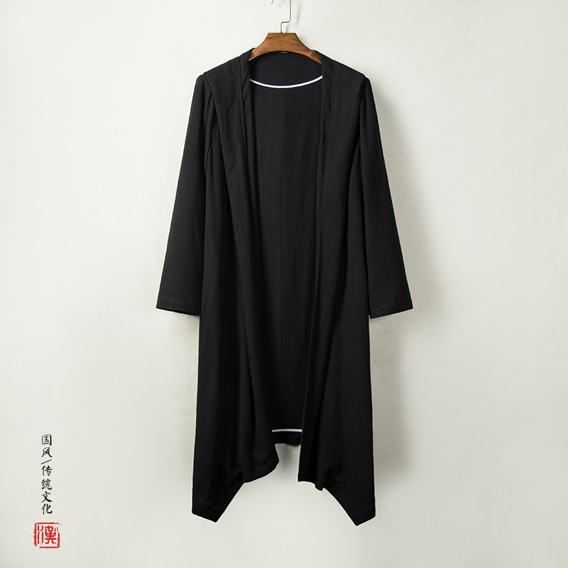 2025春夏新款风男装连帽中长款男士风衣外套F51P125，男装风衣，钱塘802