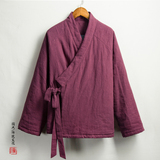 秋冬新款风男装汉服棉袄外套M10P135，男装民族服装，钱塘802
