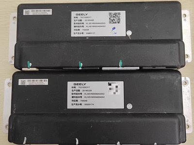 吉利GEELY电池管理系统BMS 料号7021000317，生产日期2019年4月