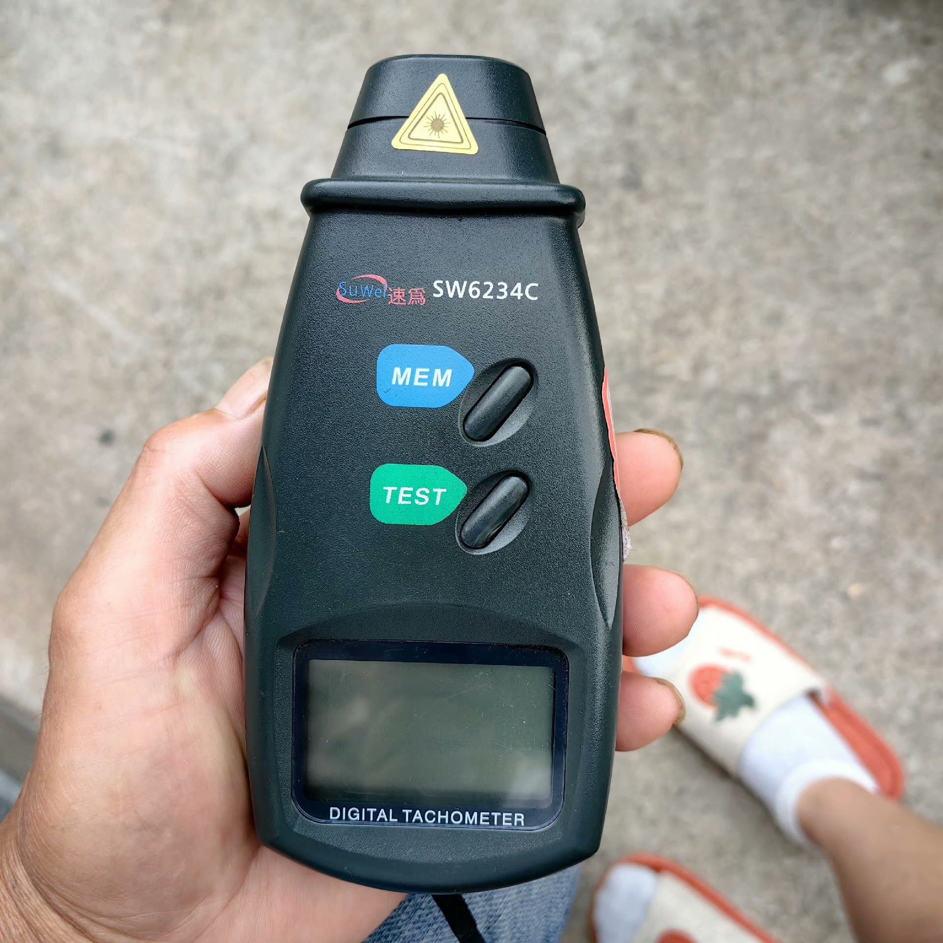 红外线测速仪一个sw6234c,实拍包好,包邮不议价议价