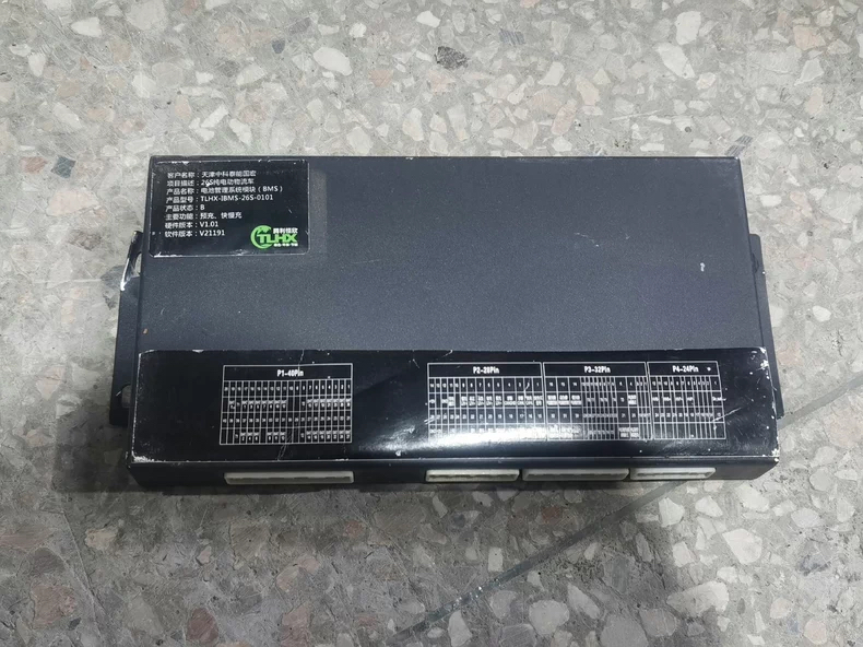 国宏 电池管理系统模块bms。TLHX-IBMS-26S-0101。 新能源汽车拆