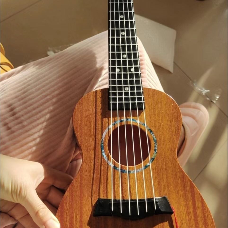 克里高颜值儿童吉他初高中生尤克里里仿真男女生可弹奏初学者乐器