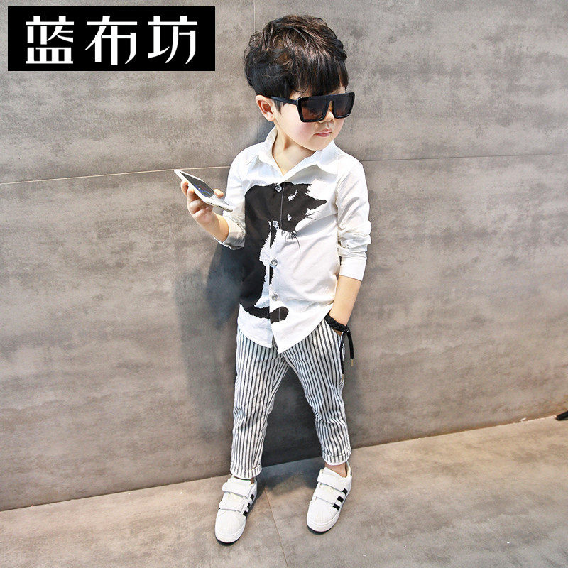 Chemise garcon à manche longue - Ref 2073180 Image 3