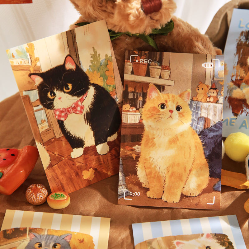 纸先生盒装明信片 嗷呜日记 软萌可爱素材学生纪念留言卡片明信片,文具电教/文化用品/商务用品,贺卡/明信片,淘宝优惠券,粉丝福利购,淘宝优惠卷