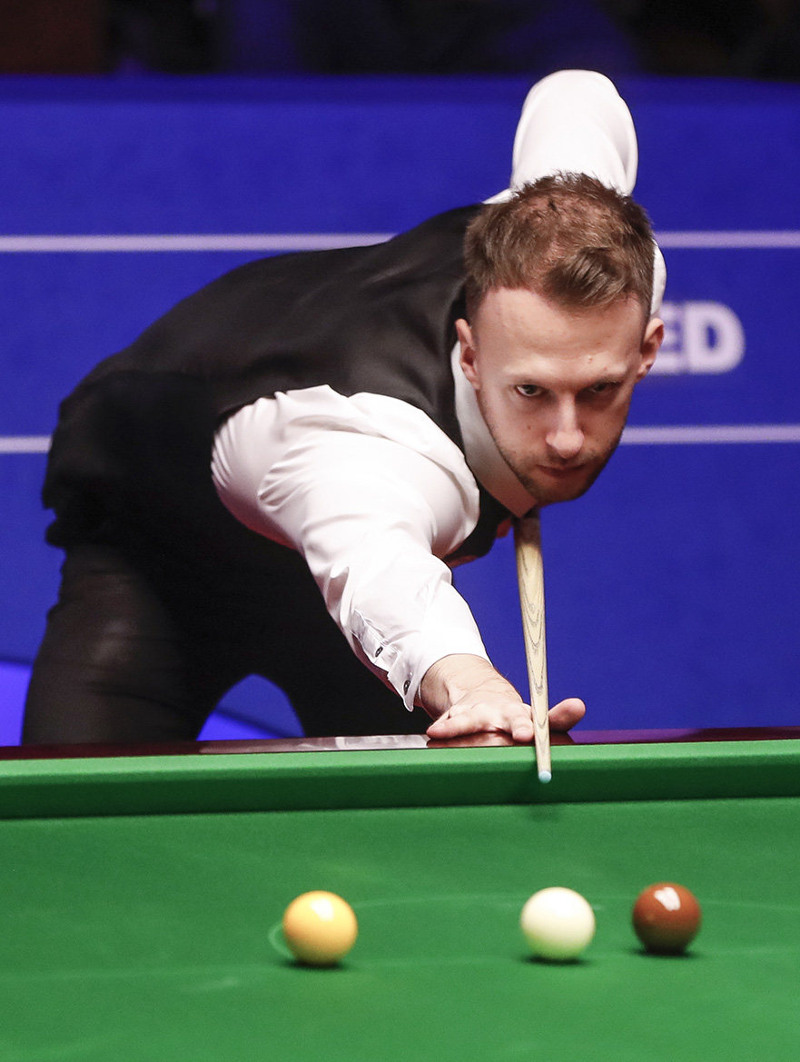 台球明星特鲁姆普斯诺克桌球海报制作台球厅休闲娱乐房间贴画003