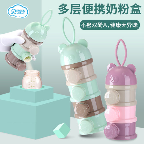 婴儿奶粉便携式外出辅食宝宝分装