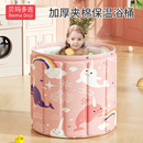 儿童泡澡桶婴儿游泳桶家用宝宝洗澡桶可折叠浴桶新生儿可坐沐浴桶