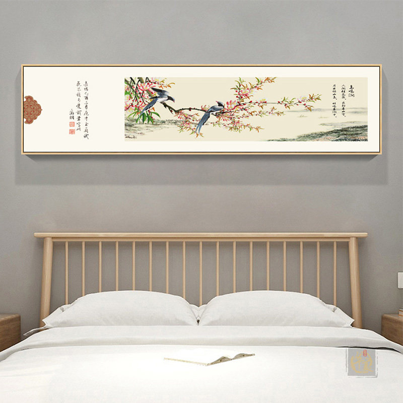 新中式花鸟画现代简约中国风挂画