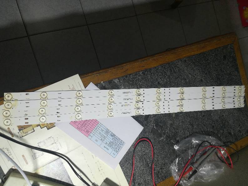 全新富可视IC-40CP800适用灯条I400DLB015-003一套