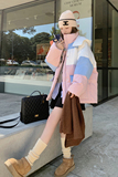 现货买家秀主推冬季三色拼接棉衣2C032701P165K248，女装棉衣/棉服，2C032