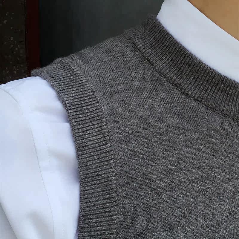 Débardeur homme Woolen gilet en coton - Ref 1598112 Image 5