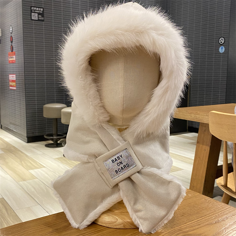 秋冬季新款帽子围巾一体毛绒防寒护耳帽户外骑车加厚保暖雷锋帽子,服饰配件/皮带/帽子/围巾,帽子,淘宝优惠券,粉丝福利购,淘宝优惠卷