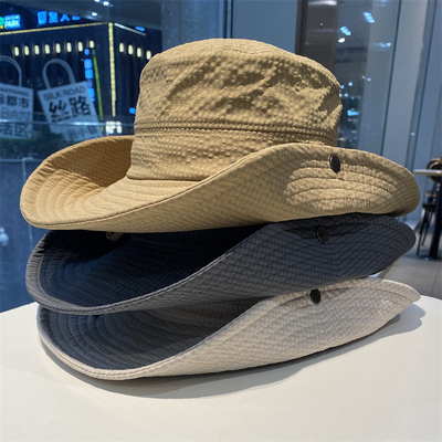 户外登山帽防晒遮阳帽速干露营帽