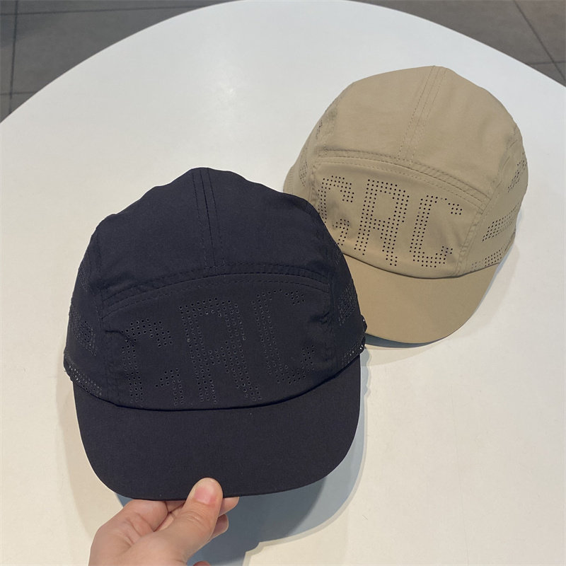 夏季新款户外骑行小帽城市通勤透气轻薄速干鸭舌帽网眼运动棒球帽