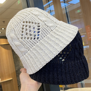 镂空编织透气渔夫帽女夏季 户外出游防晒遮阳帽小众文艺显脸小盆帽