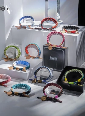 正版现货原神周边手绳芙宁娜流浪者温迪钟离神子雷电将军宵宫手链