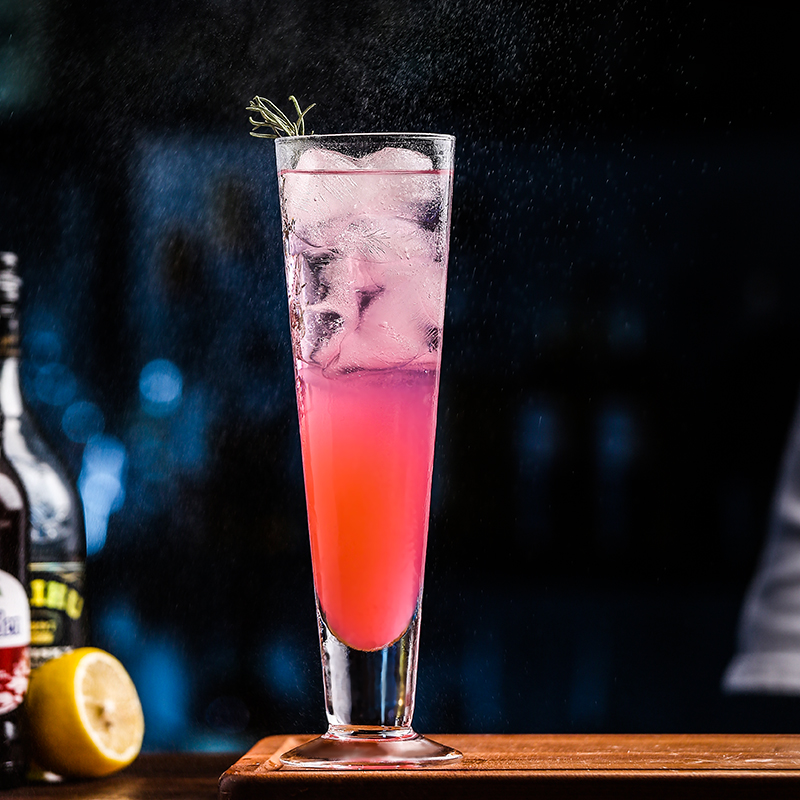 创意长岛冰茶杯加厚果汁杯啤酒杯