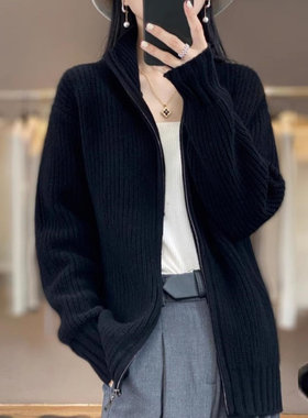 女300斤超大码开衫针织毛衣外套