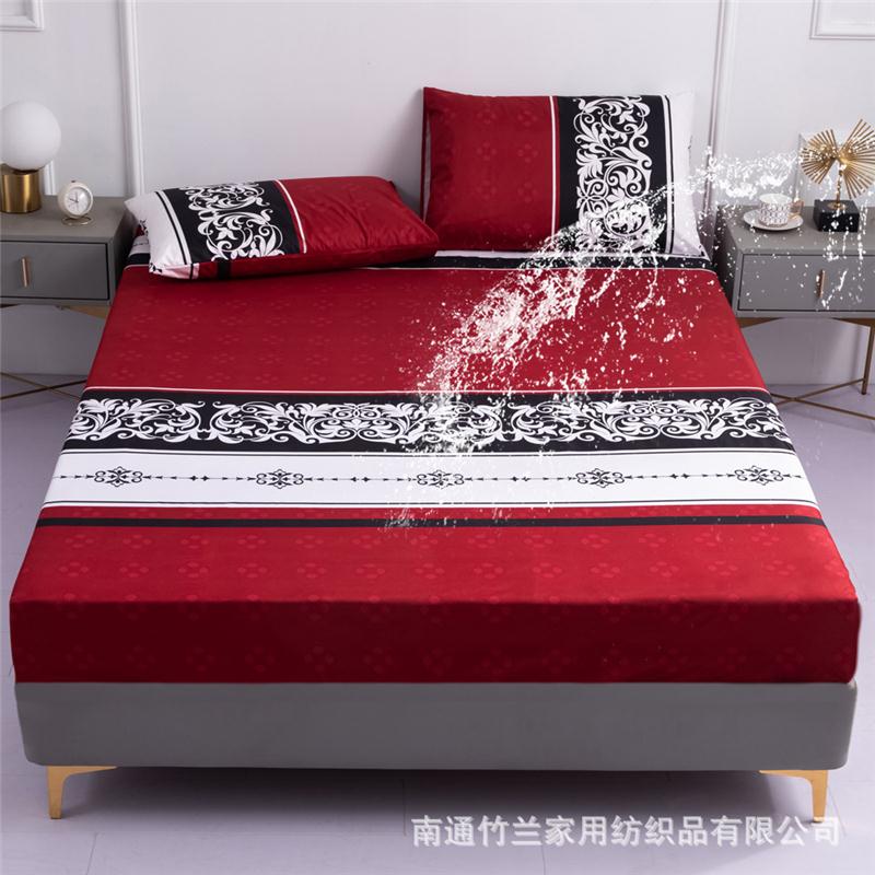 Waterproof fitted sheet sheet elastic bedsheet bed cover床笠 床上用品 床笠 原图主图