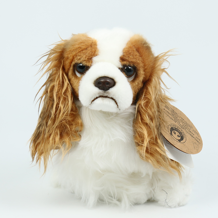 behringworld贝林商店毛绒20厘米查理士王小猎犬可爱玩具生日礼物