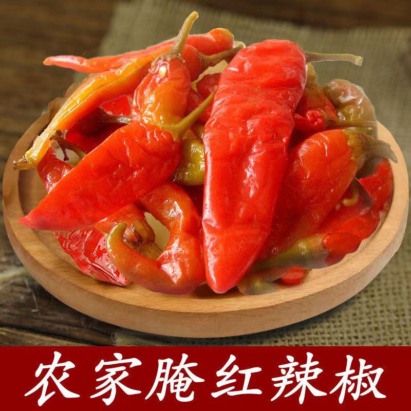 大别山农家腌制咸菜下饭小菜