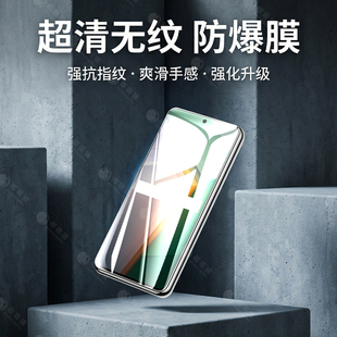 嘟萌猪适用vivoiqoo11钢化膜手机膜防摔iqoo11黑边全屏防爆iQOO11S高清新款iq0011防指纹无白边刚化保护贴膜