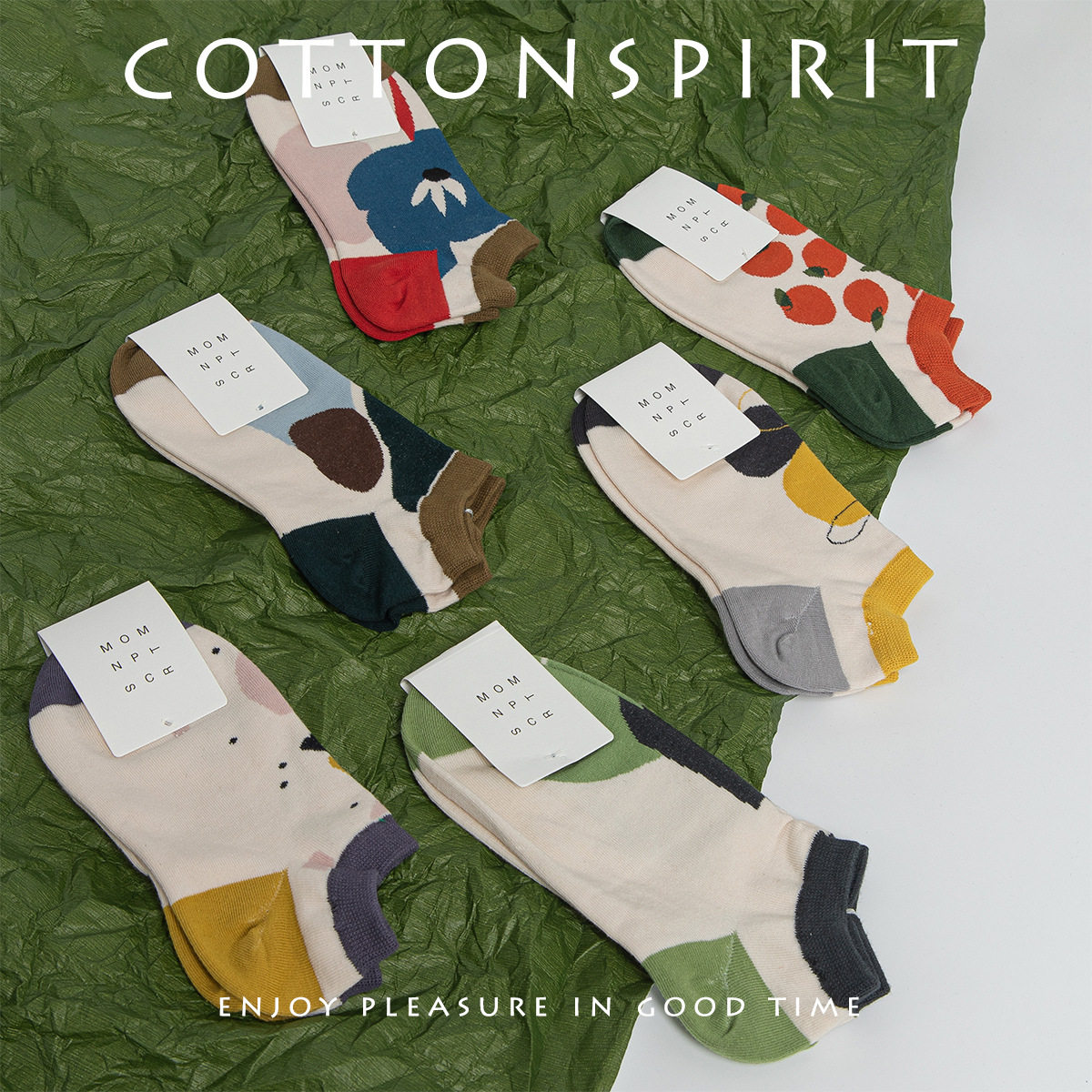 JXRYD2025年早春男女袜A类保暖韩系潮流短袜 - 吉祥如意生活会馆出品