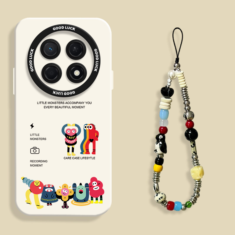 字母小怪兽合影适用华为畅享90promax手机壳畅享90Plus保护套瞳眼硅胶壳畅想90promax壳防摔HUAWEI男女90plus