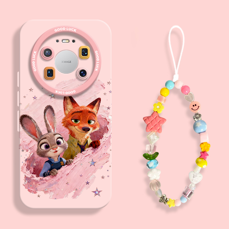 适用mate80奶油尼克朱迪手机壳