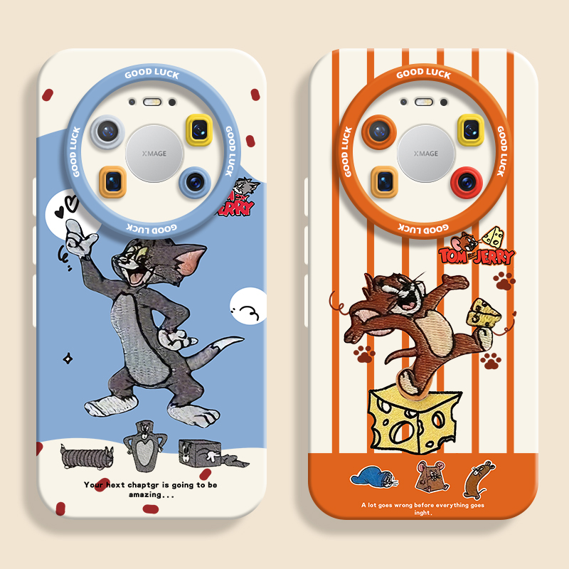适用mate80睿智汤姆猫手机壳