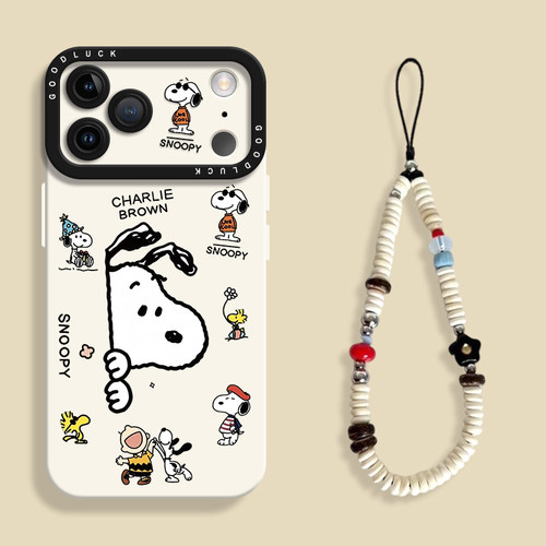 适用苹果17卡通史努比手机壳