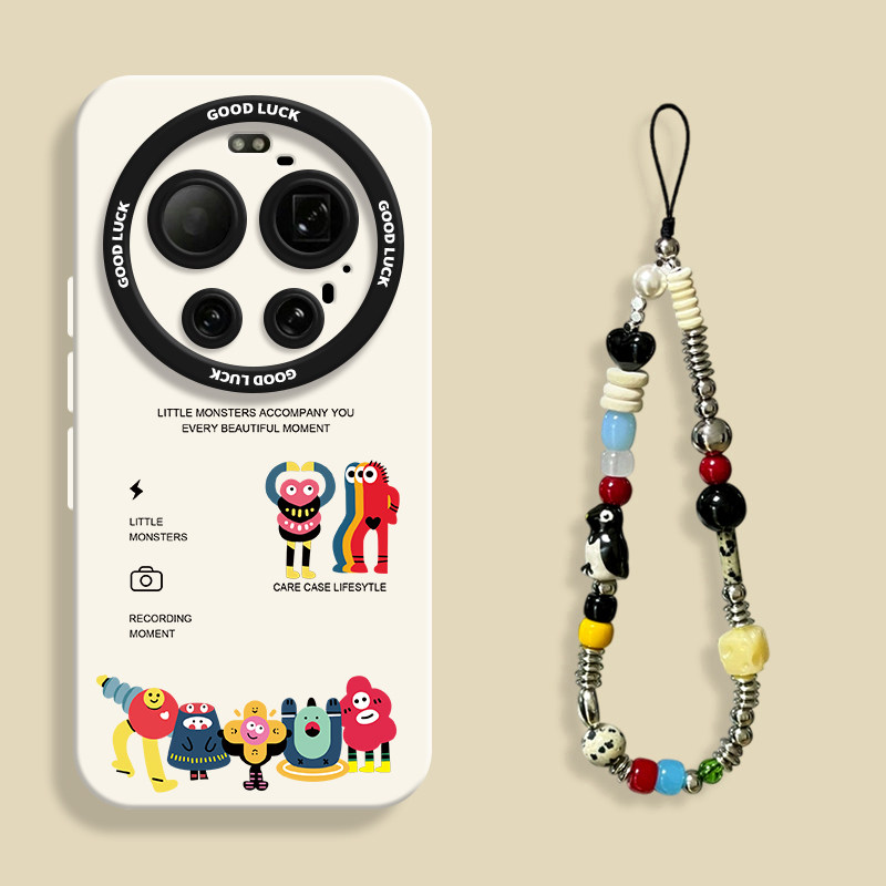 字母小怪兽合影适用小米17ultra手机壳小米17Ultra液态软壳小米17硅胶保护套XIAOMI男女17promax创意17ultra