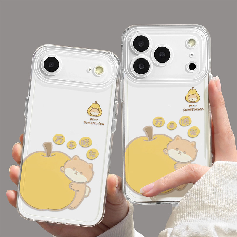 适用于苹果17pro顺梨柴犬手机壳
