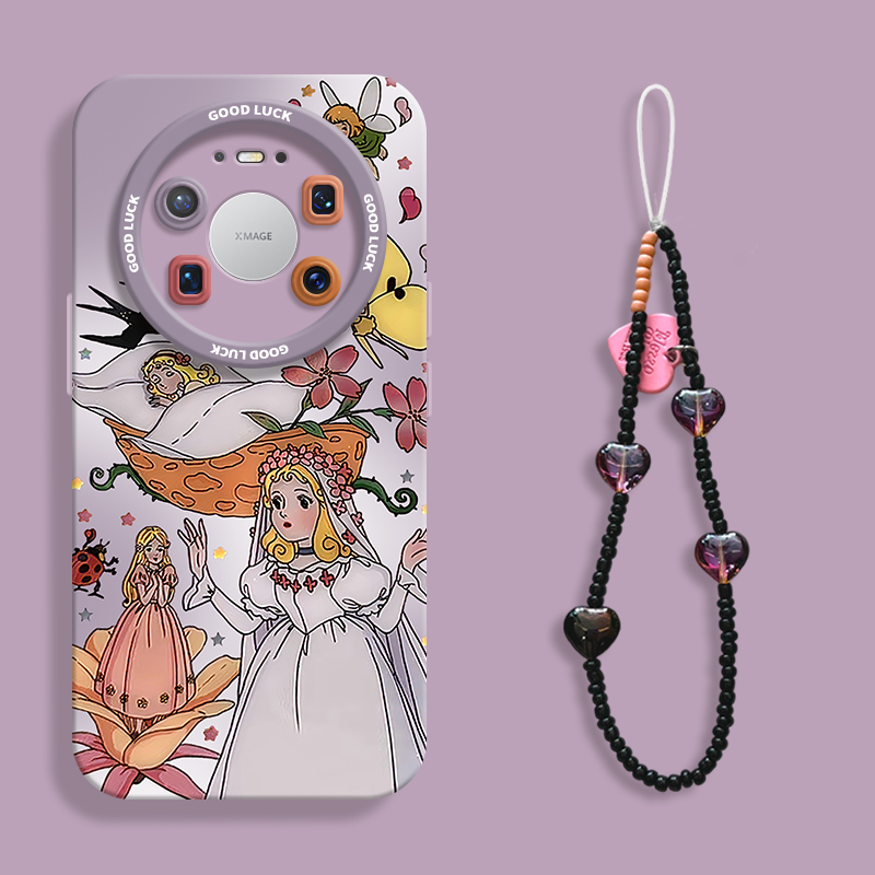 适用mate80拇指姑娘手机壳