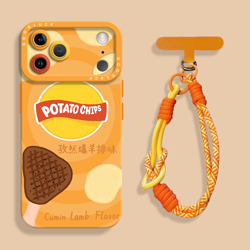 适用苹果17羊排味薯片手机壳