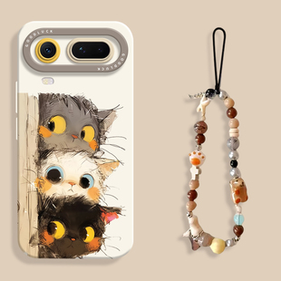 偷感小猫适用华为荣耀magic8proair手机壳magic8pro air瞳眼硅胶壳honor软壳magic7保护套pro挂绳magic6男女