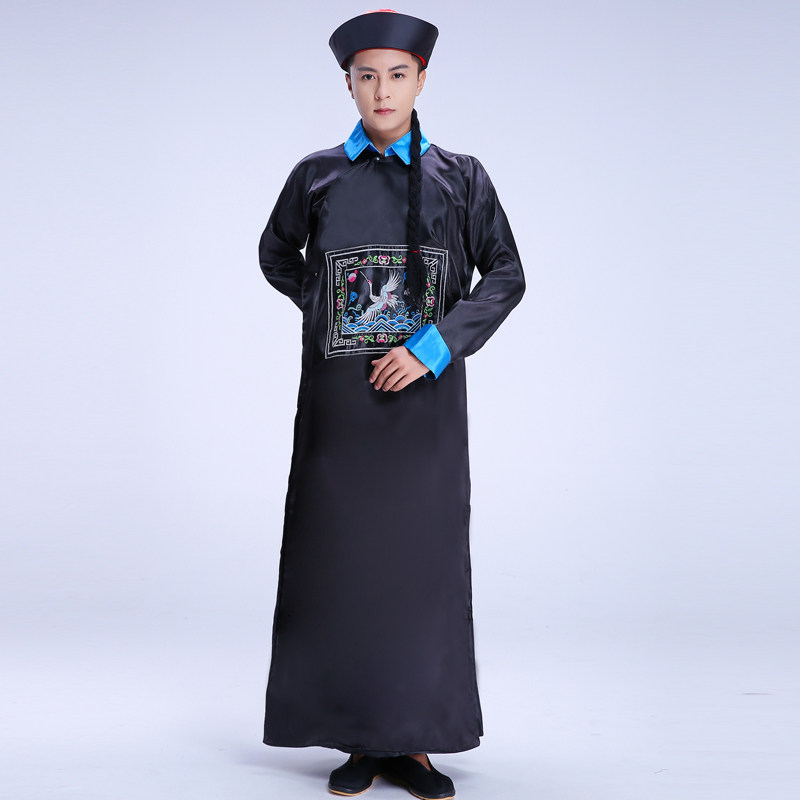 cos万圣节化妆舞会成人僵尸服装清朝官服太监服鬼节装恐怖鬼衣服