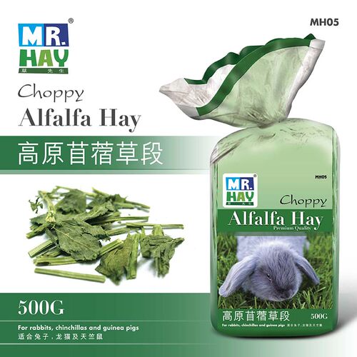 mr.hay草先生苜蓿草500g饲料