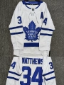 White Maple Leaves with Random Numbers